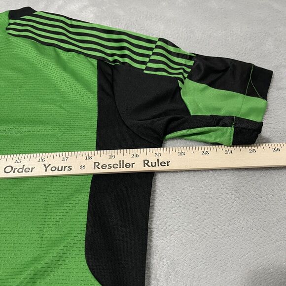 Austin FC Jersey Mens Medium Green Home Kit adidas Authentic MLS Soccer ATX - Picture 13 of 14